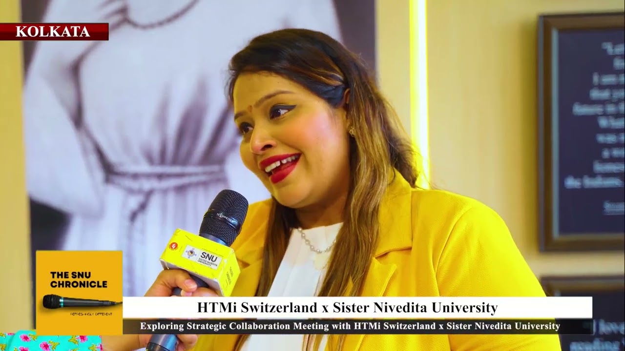 Sister Nivedita University Goes Global | Collaboration with HTMi Switzerland |