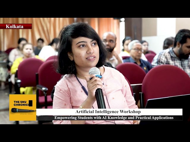 Artificial Intelligence Workshop | Empowering Students with AI Knowledge & Practical Applications