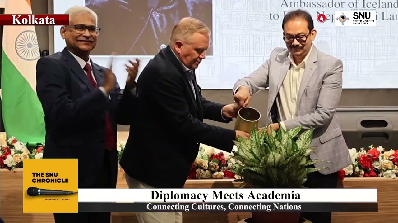 H.E. Mr. Benedikt Höskuldsson | Ambassador of Iceland to India, Nepal & Sri Lanka | SNU