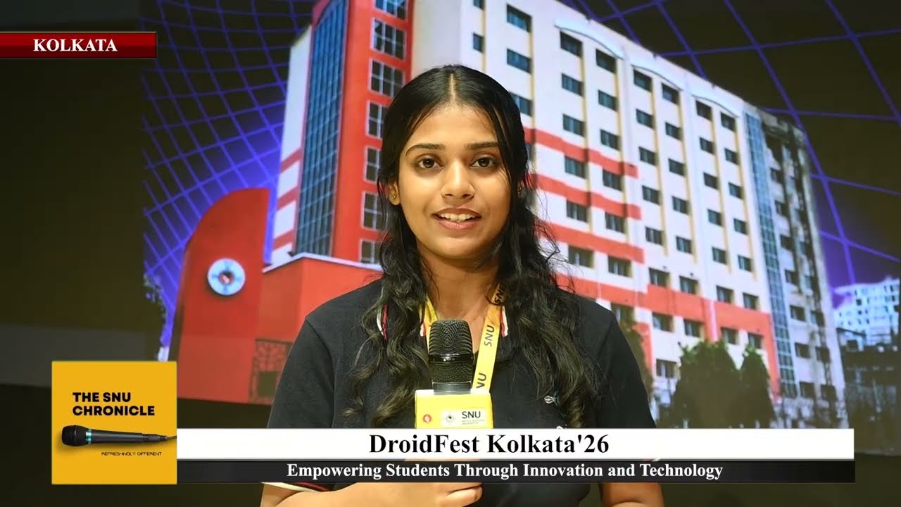 DroidFest Kolkata 2026 at Sister Nivedita University | GDG Event | Android & Tech Innovation